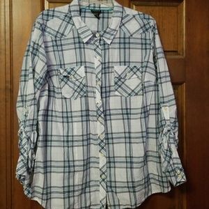 Torrid button up shirt